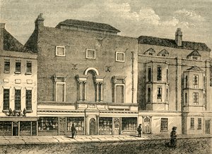 První královská akademie, asi 1740, 1881. od Unbekannt