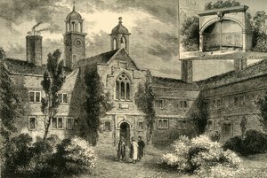 The Fishmongers Almshouses v roce 1850, c1878. od Unbekannt
