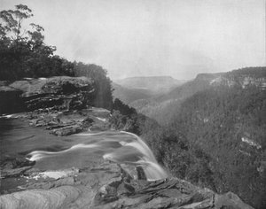 Fitzroy Falls, 19. století od Unbekannt
