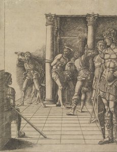 Flagellation, with the Pavement, ca. 1475-80. od Unbekannt