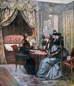 The Fortune Teller, 1892 od Unbekannt