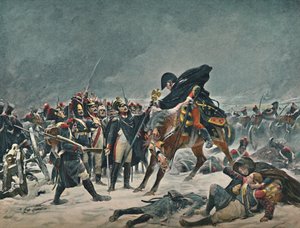 Čtrnáctá linie v Eylau, únor 1807, 1896. od Unbekannt