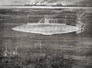 Ponorka francouzského námořnictva Gustave Zédé, která byla spuštěna v roce 1900. od Unbekannt