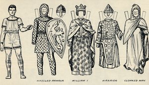 Galerie britského kostýmu: Šaty, které lidé nosili v Norman Times, c1934 od Unbekannt