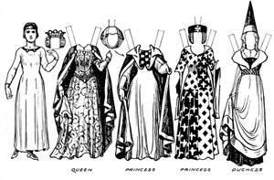 The Gallery of Costume: In the Days of the Second and Third Edwards, c1934 od Unbekannt