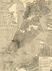 Kampaň Gallipoli, první světová válka, 1915, c1920. od Unbekannt