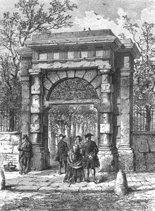 Brána do St Giless, 1897 od Unbekannt