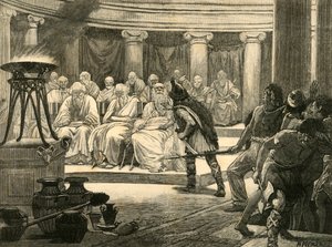 Galové v Římě, 1890. od Unbekannt
