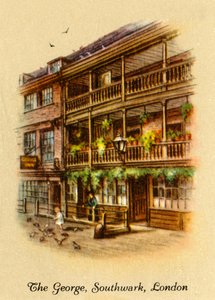 The George, Southwark, Londýn, 1936. od Unbekannt