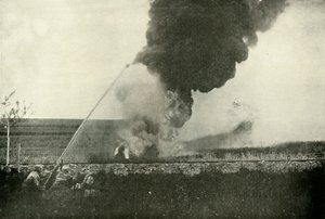 Německý Flammenwerfer., 1919. od Unbekannt