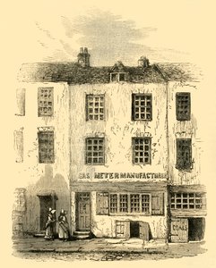 Dům duchů v Cock Lane, c1872. od Unbekannt