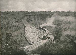 Gorge Gokteik a železniční most, 1900. od Unbekannt