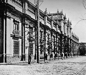 Vládní palác, Santiago, 1911 od Unbekannt