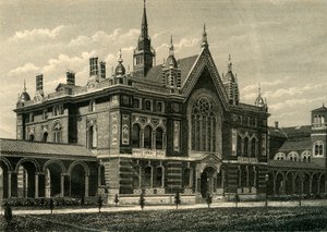 Velký sál, Dulwich College, c1878. od Unbekannt