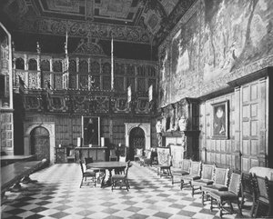 The Great Hall, Hatfield House, Hatfield, Hertfordshire, 1894. od Unbekannt