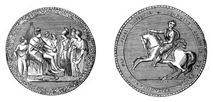 Velká pečeť krále Jiřího IV, c1895 od Unbekannt