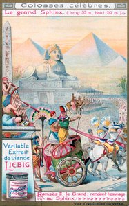 Velká sfinga v Gíze, Egypt, c1890-1910 od Unbekannt