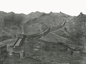 Velká zeď, Pekin, Čína, 1895. od Unbekannt