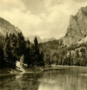 Grüner See, Štýrsko, Rakousko, c1935. od Unbekannt