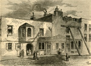 The Gun Tavern, 1820, c1876. od Unbekannt