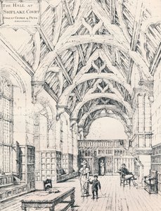 Síň, Shiplake Court, 1898 od Unbekannt