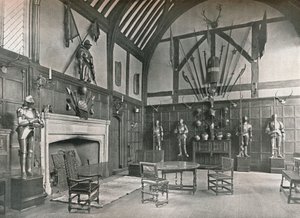 Síň na Ockwells Manor, 1905 od Unbekannt
