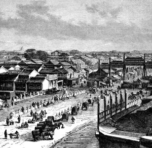 The High Street, Peking, c1890 od Unbekannt