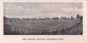 Kriketové hřiště Hobart, Tasmánie, Austrálie, 1912 od Unbekannt