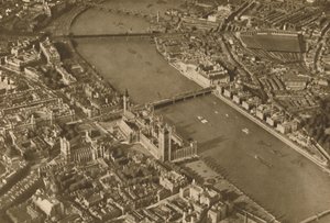 Svatý ostrov Thorney se svým starověkým opatstvím, jak vypadá dnes, c1935. od Unbekannt