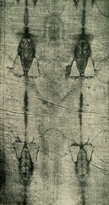 Svatý rubáš - Otisk těla: Pohled zepředu, 1902. od Unbekannt