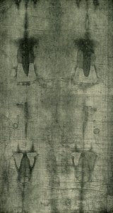 Svatý rubáš - Otisk těla při pohledu zezadu, 1902. od Unbekannt