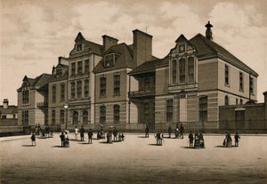 Nemocnice, c1880. od Unbekannt