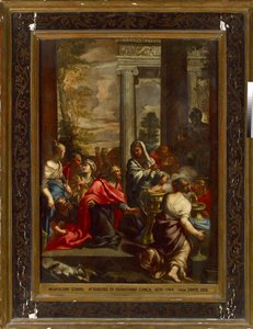 Idolatrie of Solomon, c1675-1695 od Unbekannt