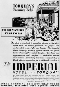 Hotel Imperial, Torquay, 1937 od Unbekannt