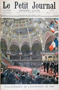 Inaugurace světové výstavy v roce 1900 od Unbekannt