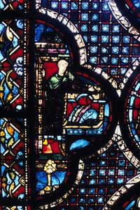 The Inn, barevné sklo, katedrála v Chartres, Francie, 1205-1215 od Unbekannt