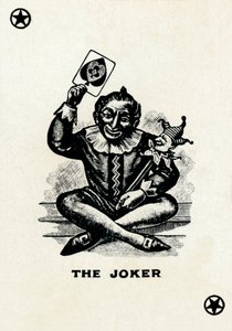 Joker z balíčku hracích karet Goodall & Son Ltd., c1940 od Unbekannt