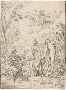 Soud z Paříže, c. 1740-1750. od Unbekannt