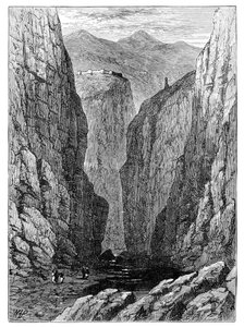 Průsmyk Khyber, Afghánistán, 1900 od Unbekannt