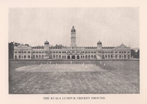 Kriketové hřiště Kuala Lumpur, Malajsko, 1912. od Unbekannt
