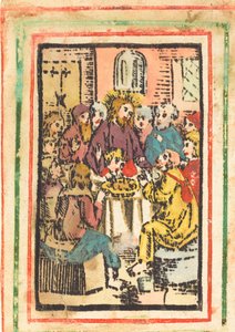 Poslední večeře, c. 14801500. od Unbekannt