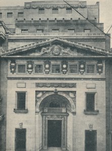Leadenhall Street Entrance of Lloyds, 1936 od Unbekannt