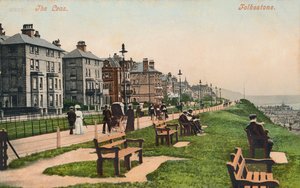 Leas. Folkestone, konec 19.-začátek 20. století od Unbekannt