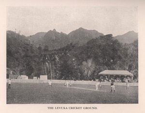 Kriketové hřiště Levuka, Fidži, 1912 od Unbekannt