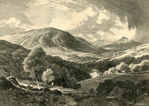 Údolí Lledr, 1898. od Unbekannt