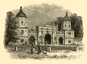 The Lodge, Burghley Park, 1898. od Unbekannt