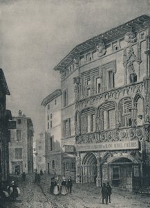 The Lodging of Bonaparte at Valence, 1896 od Unbekannt