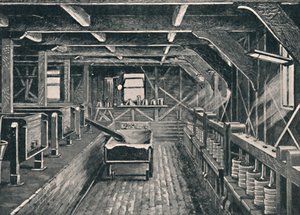 The Longford Cheese Factory, Derbyshire, c1881, 1904 od Unbekannt