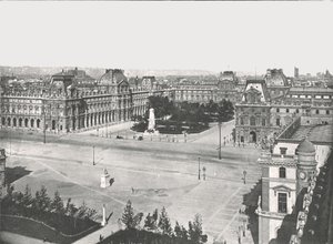 Louvre, Paříž, Francie, 1895. od Unbekannt