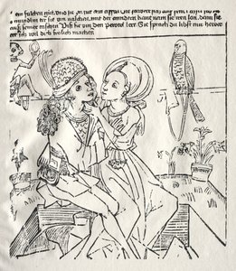 The Lovers, c. 1470. od Unbekannt